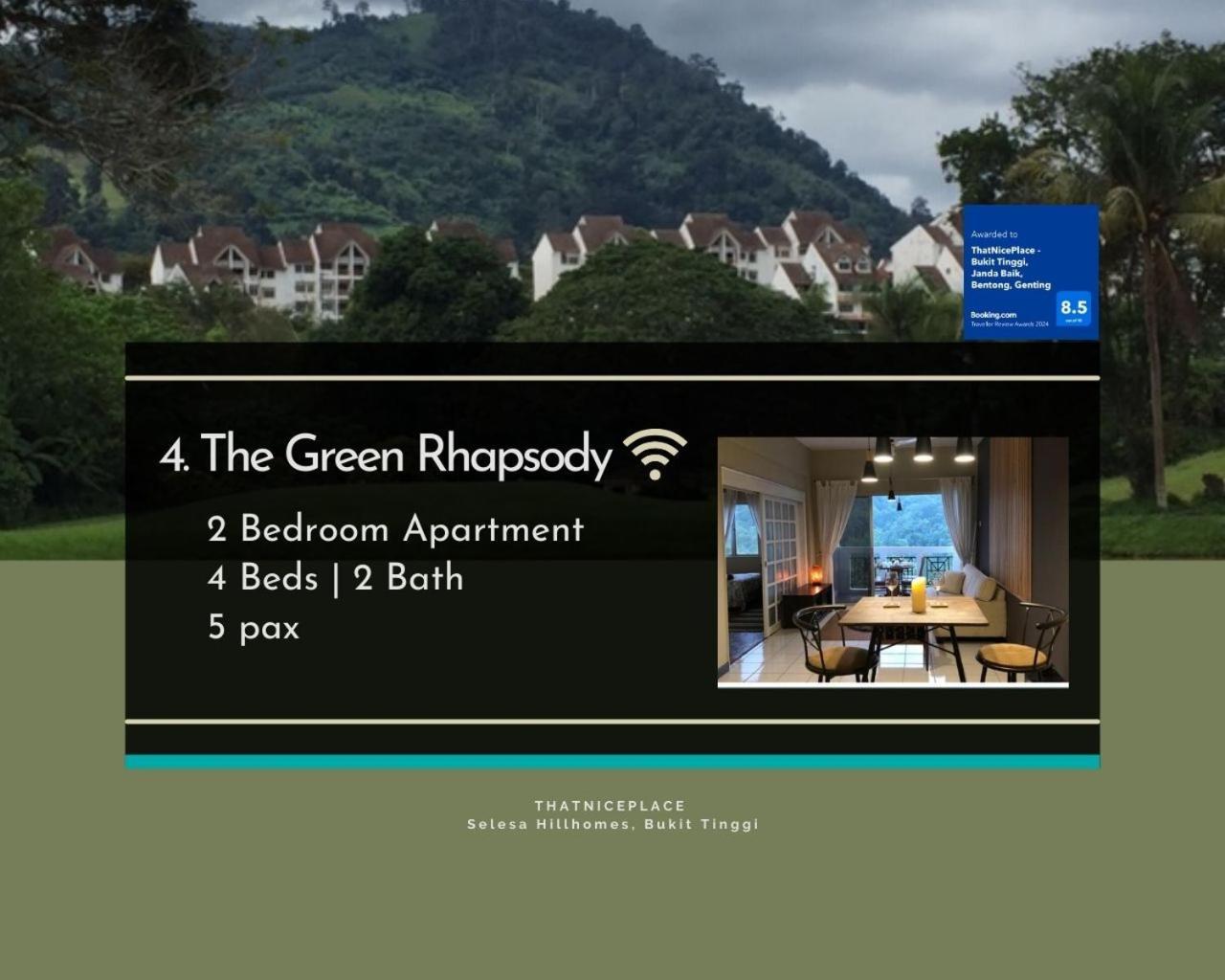 Thatniceplace - Bukit Tinggi, Janda Baik, Bentong, Genting Exteriör bild