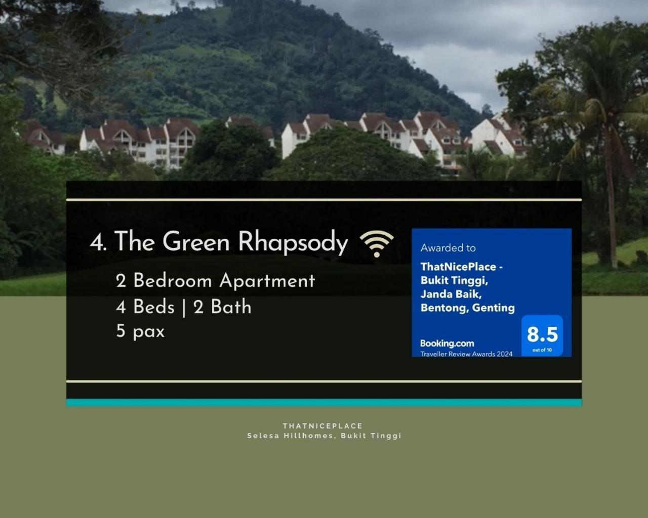 Thatniceplace - Bukit Tinggi, Janda Baik, Bentong, Genting Exteriör bild